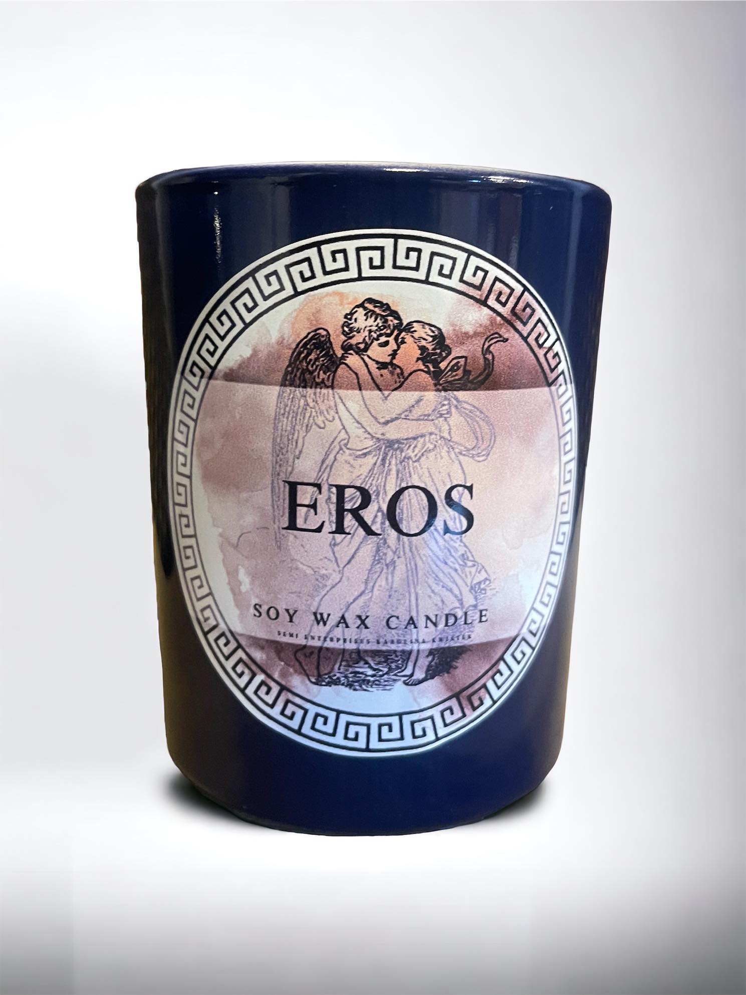 świeca sojowa Eros z drewnianym knotem
